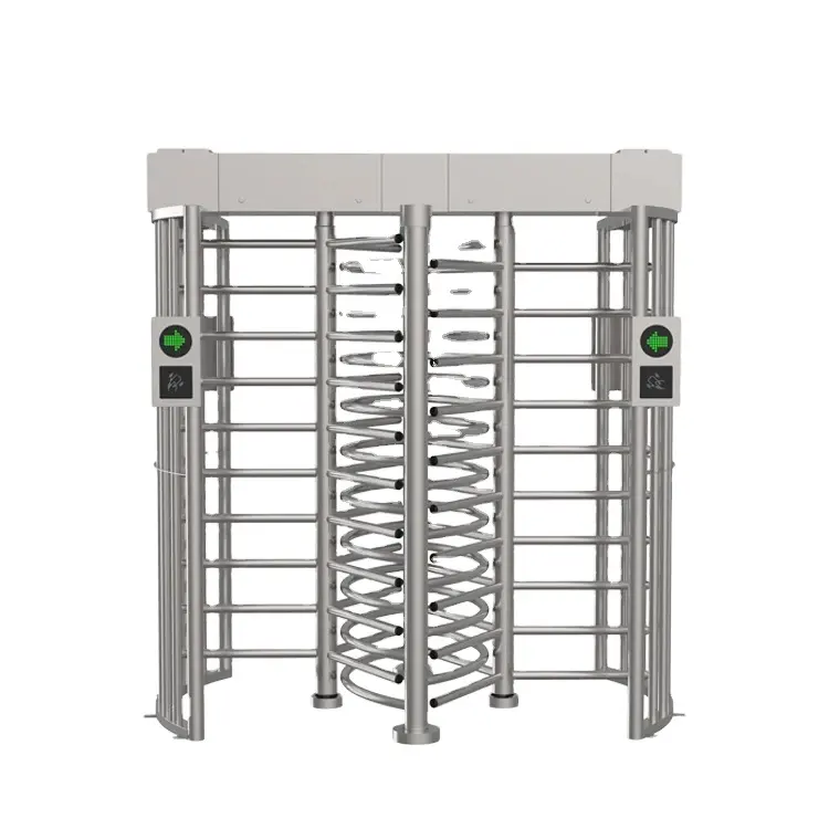 Full Automatic turnstile Barrier Gate Access Control Door Full Height Turnstile System Price For Railway Station