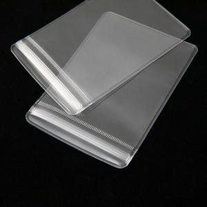 Bolsa de joyería con cierre de cremallera transparente de PVC personalizada, características reciclables asépticas, logotipo de Color personalizado para almacenamiento de rubor de loción de paquete - Product Image 5