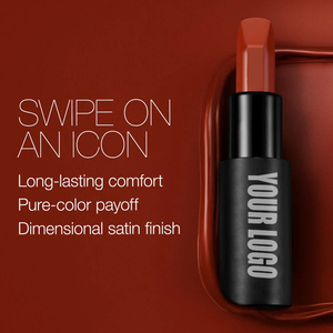 Set de Lápices Labiales Minerales MLM, Alta Pigmentación, Marca Privada de Lujo, Larga Duración, Mate, Rojo Oscuro, Resistente al Agua, Hidratante, Maquillaje Labial Diario - Product Image 6