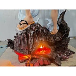 Chất Lượng Cao Anime Hình Nhựa Bức Tượng Nhân Vật Cuộc Sống Kích Thước 1:1 Luffy Bánh 5 Hành Động Hình Cho Trang Trí Nội Thất Cướp Biển Vua Anime Điêu Khắc - Product Image 3