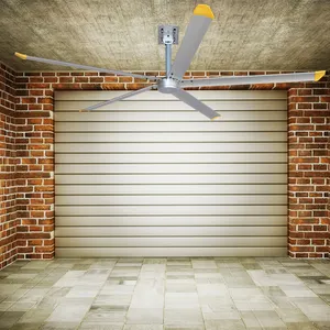 Trung quốc 3m tiếng ồn thấp 10ft gió lớn Lưu lượng không khí nhà để xe Vent khổng lồ công nghiệp hvls Quạt trần lớn - Product Image 5