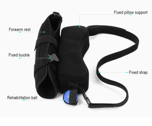 Imobilizador de Abdução de Ombro - Suporte para Lesões - Almofada para Alívio da Dor no Braço para Músculo do Manguito Rotador, Subluxação, Cirurgia - Product Image 3