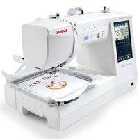 Machine à broder informatisée Janome Memory Craft 1000 avec écran tactile, machine à coudre domestique avec coupe-fil automatique