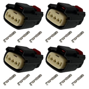 Domestic Plug 33471-0336 3P Male Electrical Connector For Ford Mondeo Power Steering <b>Pump</b> - Product Image 1