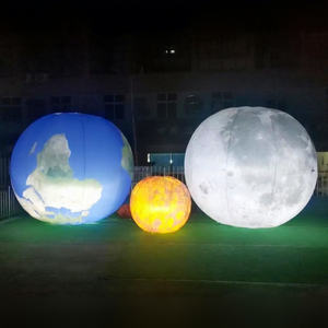 Globos Inflables Gigantes con Luces LED para Eventos Promocionales, Planeta Inflable, <span class=keywords><strong>Ocho</strong></span> <span class=keywords><strong>Planetas</strong></span> del Sistema Solar, Marte, Tierra, <span class=keywords><strong>Sol</strong></span>, Luna - Product Image 4