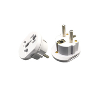 Konverter Soket Universal US AU EU UK 50/60HZ, Dapat Disesuaikan Bahan Materialnya, Adaptor Perjalanan Pintar, Konverter Daya, Cocok untuk Hadiah