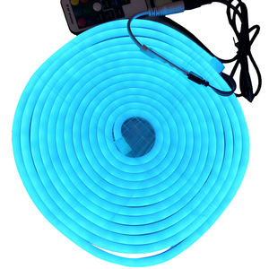 โคมไฟซิลิโคนตกแต่งกลางแจ้ง,ไฟเส้นยืดหยุ่นได้แบบกำหนดเอง RGB Flex ชุดไฟนีออน LED ยาว DC12v 5เมตร - Product Image 3