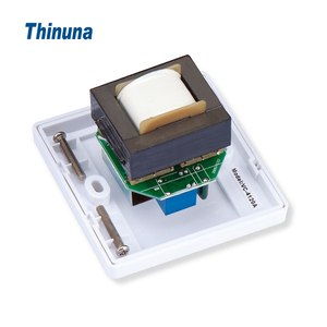 Thinuna-Controlador <span class=keywords><strong>de</strong></span> volumen <span class=keywords><strong>de</strong></span> 4 cables profesional, atenuación <span class=keywords><strong>de</strong></span> transformador, montaje en superficie/empotrado 120W, corte forzado <span class=keywords><strong>de</strong></span> 24V, 1 unidad - Product Image 2