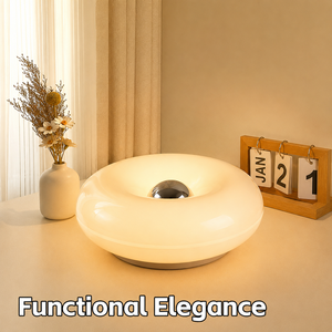 <span class=keywords><strong>Lampade</strong></span> da Tavolo Nordic Donut Moderne e Semplici con Controllo Touch LED <span class=keywords><strong>per</strong></span> <span class=keywords><strong>Soggiorno</strong></span>, Camera da Letto, Sala da Pranzo, Arredamento Casa - Product Image 5