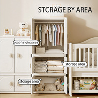Facile à récurer grandes armoires de rangement pour enfants garde-robe pour enfants idées de chambre meubles étagère de rangement pour enfants organisateur armoire de rangement de jouets