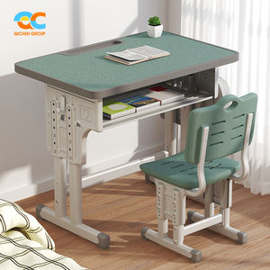 Conjunto de Escritorio y Silla Personalizable para Estudiantes, Mesa de Estudio Antideslizante, Cadena de Suministro Estable, Conjuntos de Mesa y Silla para Niños - Product Image 3