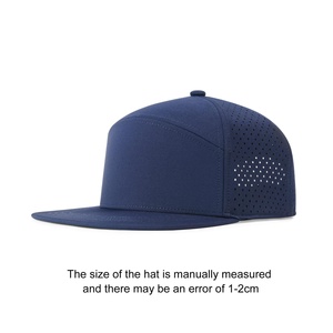 High Quality Custom Embroidered <b>Flat</b>-Brim Sunshade Sports Snapback <b>Hat</b> for Cycling and Fishing Baseball Cap for Sun Protection - Product Image 4
