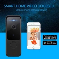 Outdoor 2MP Smart WLAN Video-Türklingel-Kamera Tuya Smart Life APP Batteriebetrieben 2-Wege-Audio-Gegensprechanlage Haussicherheits-Türklingel