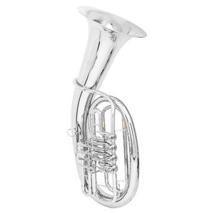 <span class=keywords><strong>Tuba</strong></span> LADE Barry East de 4 Llaves Bombardino Big Hug con Tono en Si Bemol Plateado Niquelado Bajo Superior - Product Image 5