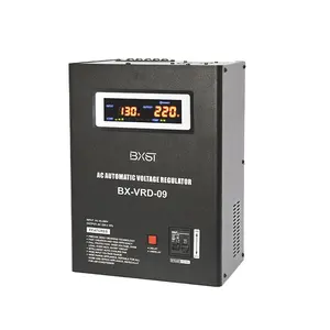 BX-VRD09 Regulator Tegangan Elektronik Kecepatan Tinggi, Regulator Voltase Otomatis AC Rentang Lebar