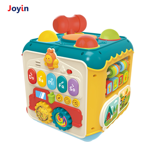 Educational Small Activity Cube Toys Play Center for 12 Month Infant Toddler Kids Baby Toy Busy Learners Activity Cube