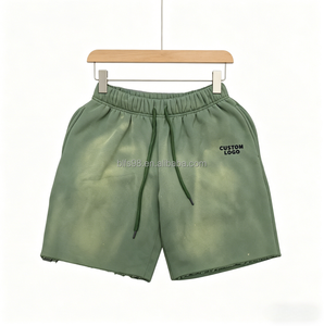 Pantalones Cortos Casuales de Secado Rápido para Hombre, Diseño Personalizado OEM ODM, con Bolsillos, Estilo Urbano, con Cinta Decorativa, para Deportes y Ocio - Product Image 5