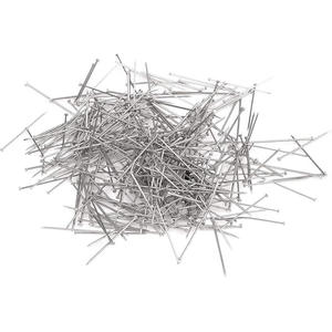 Épingles droites en métal avec boîtes en plastique, <span class=keywords><strong>tête</strong></span> <span class=keywords><strong>plate</strong></span> en satin, pointe de pouce pour l'artisanat et la <span class=keywords><strong>couture</strong></span> - Product Image 4