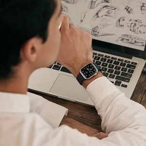 <span class=keywords><strong>Bracelet</strong></span> en tissu de nylon tressé de nouveau Style pour <span class=keywords><strong>Apple</strong></span> <span class=keywords><strong>Watch</strong></span> <span class=keywords><strong>Compatible</strong></span> 44mm 40mm 38mm 42mm modèles <span class=keywords><strong>Bracelet</strong></span> de ceinture élastique pour Iwatch Band - Product Image 3