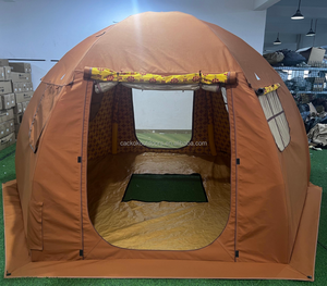 Carpa de <span class=keywords><strong>Camping</strong></span> Inflable Impermeable para Exteriores, de Poliéster y Algodón, Fácil de Usar, con Gran Espacio Familiar, Tamaño Personalizado, Precio Bajo - Product Image 3