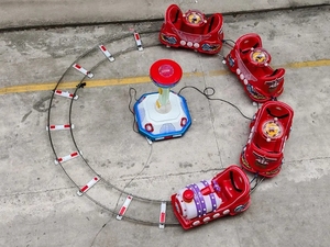 Manufactory Wholesale Manège électrique pour parc d'attractions, petit <span class=keywords><strong>train</strong></span> sur rail pour <5 passagers, pour enfants, usage domestique, scolaire et centres commerciaux - Product Image 4