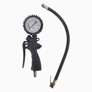 Pistolet de gonflage de pneus avec manomètre et embout double pour voiture - Product Image 4