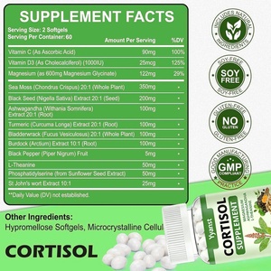 Cápsulas Blandas de Musgo Marino, Magnesio y Vitamina C de Marca Privada de Alta Calidad, Apoyo para la Inmunidad y la Salud Cognitiva - Product Image 5