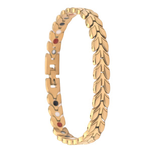<span class=keywords><strong>Bracciale</strong></span> Magnetico 4 in 1 in Acciaio Inossidabile per Uomo e Donna, Placcato Sottovuoto, Gioielli alla Moda in Confezione Regalo - Product Image 5