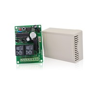 YET402PC contrôleur 2 canaux DC12V DC24V récepteur RF contrôleur sans fil commutateur avec deux télécommandes