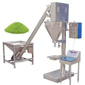 Semi Auto Spices And Powder Packing Auger Filler Powder Filling Machine