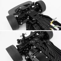 Pièces de rechange pour voiture RC Drift 1/10 57986, plaque de fixation de batterie en fibre de carbone
