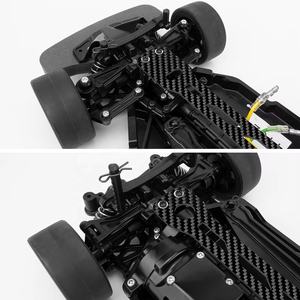 1/10 <span class=keywords><strong>Tamiya</strong></span> <span class=keywords><strong>TT02</strong></span>รถดริฟท์ RC อะไหล่รถคาร์บอนไฟเบอร์แผ่นยึดแบตเตอรี่ - Product Image 6