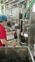 600BPH Semi-automatische kurk- en draadbindmachine voor 750ml mousserende wijnglazen flessen