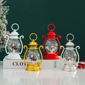 Decoraciones Navideñas, Lámpara de Aceite de Plástico Creativa, Portátil, Brillante, para Niños, Estilo Europeo Americano, para Escritorio - Product Image 2