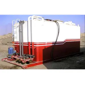 Crude oil calibrating metering dump tank / petroleum prover tank / measured-volume tank