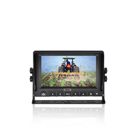 Aplicación de equipo agrícola Agrícola Sistema de monitor de cámara de respaldo de camión inalámbrico digital de 7 pulgadas