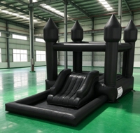 Toboggan aquatique gonflable directement de l'usine, en bâche PVC durable, pour parcs d'attractions et fêtes en extérieur, OEM ODM disponibles