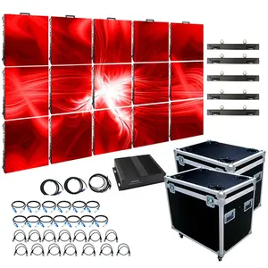 Panel de pared de video LED llave en mano P2.9 P3.91 Pantalla digital LED para exteriores Alquiler interior Pantalla de escenario Gigantes