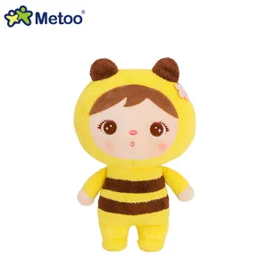 Desain Baru Boneka Metoo Pabrikan Cina Desain Kustom Boneka & Mewah Mainan Boneka Lebah Hewan