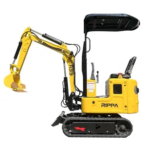 Rippa r319 Trung Quốc mini máy xúc trang trại nhỏ bánh xích Máy xúc mini Digger máy xúc để bán