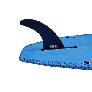 Aleta de surf UPSURF de 9 pulgadas, color índigo, de fibra de vidrio, para cola central única - Product Image 2