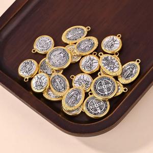 Saint Benedict Saint Michael Mary Charm Colgante <span class=keywords><strong>Medalla</strong></span> Santa Colgantes para hombres y mujeres - Product Image 4