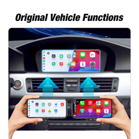 Module décodeur sans fil CarPlay Android Auto pour BMW X5 E53 E70 X6 E71 2005-2008 Système CCC Fonctions AirPlay Prise en charge de la caméra