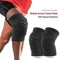 Rodilleras Deportivas para Exteriores, Baloncesto, Danza, Protección Acolchada para Codos y Rodillas, para Ciclismo, Patinaje, Esquí, Material de Poliéster EVA Suave