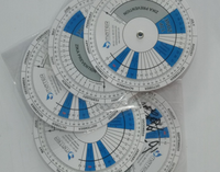 Tableau des roues de l'hôpital en gros Calculatrice personnalisée pas cher Grossesse Platine Grossesse Date d'échéance Calculatrice Gynécologue Règle