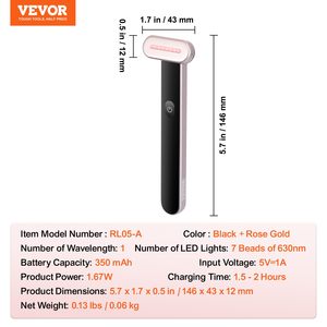 <span class=keywords><strong>EMS</strong></span> nóng nén mắt Massager Cây Đũa phép OEM/ODM Thiết bị chăm sóc da shomfres nhà máy liệu pháp ánh sáng đỏ Wand liệu pháp ánh sáng đỏ cho đôi mắt - Product Image 4