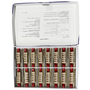 Dientes de Resina Acrílica Dental de Tres Capas para Dentaduras Postizas, Dientes Acrílicos de Resina Sintética, Prótesis Dental - Product Image 6