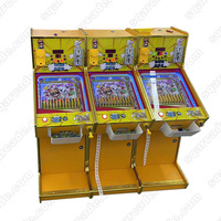 Flipper à cinq billes à pièces pour machine de jeu d'arcade avec jeux multiples, illustrations personnalisables, construction en bois MDF