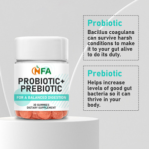 Complément alimentaire best-seller : Gommes probiotiques + prébiotiques pour soutenir l'équilibre intestinal et la santé digestive - Product Image 2