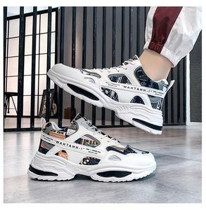 Men's Lace-Up Low-Top Trendy Dad Shoes,shoes Shoes Men,sneakers,sneakers for Men Stylish Men's Shoes 2025 New - Product Image 6